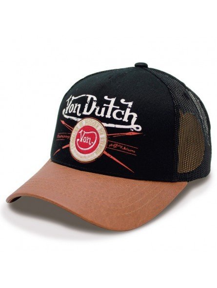 Von Dutch Pin black brown Cap