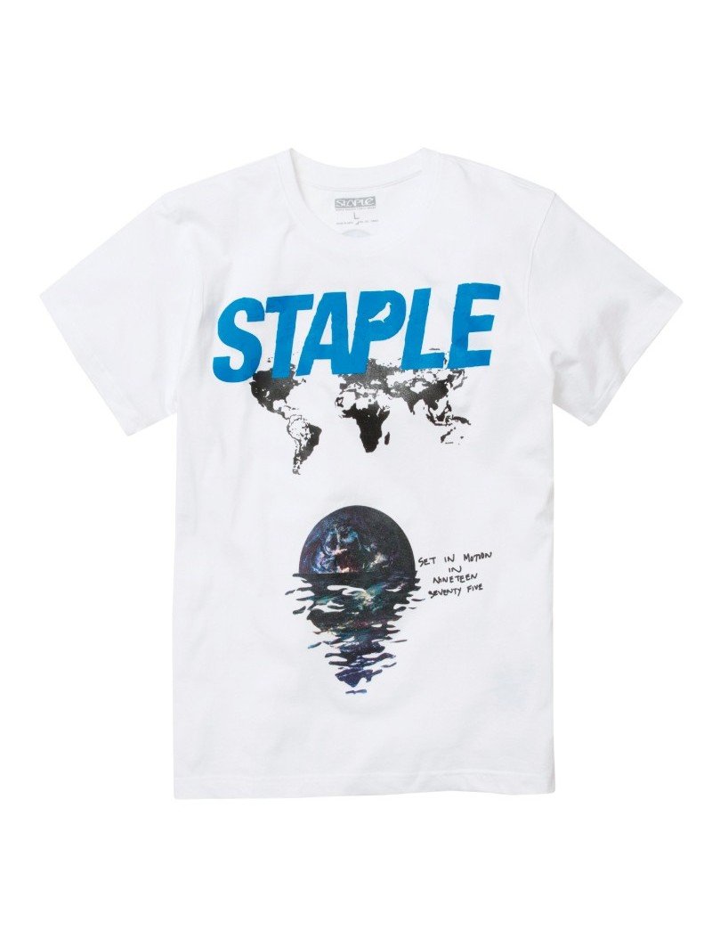 Camiseta Forever World STAPLE blanco