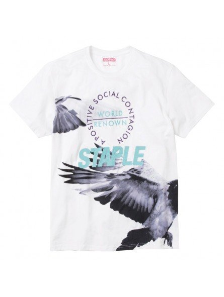 Camiseta Wings STAPLE blanco