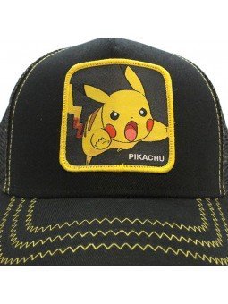 Pokemon Cap with Pikachu patch Capslab black