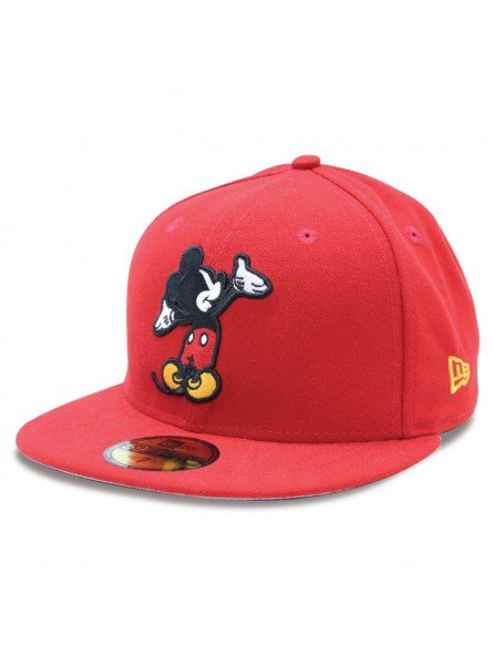 MICKEY MOUSE Character Wyb 59FIFTY New Era Disney red Cap