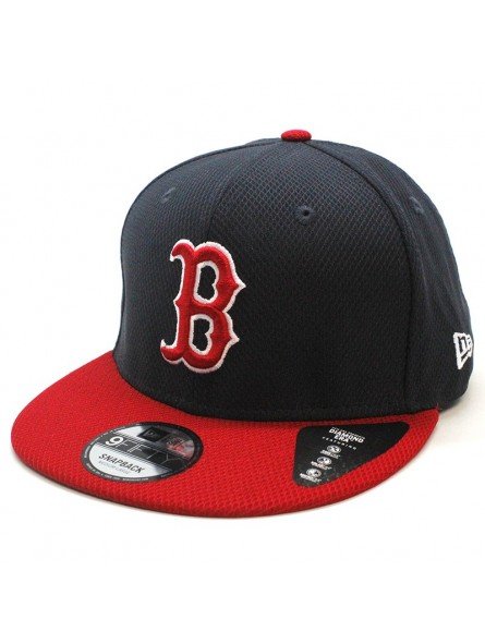 Boston Red Sox MLB Diamond New Era 9fifty navy red cap