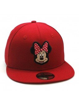 New Era Minnie Mouse Red Gold Character 9Forty Velcroback Cap Toddler Kleinkind 