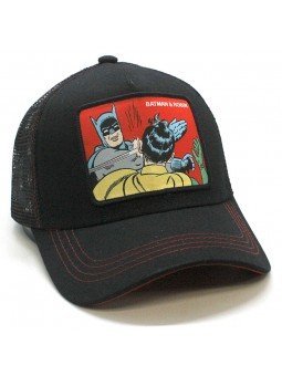 BATMAN & ROBIN black trucker Cap Capslab
