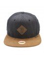 DJINNS SB Linen black/brown cap