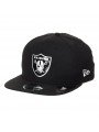 Oakland RAIDERS NFL Logo Shine 9FIFTY black cap