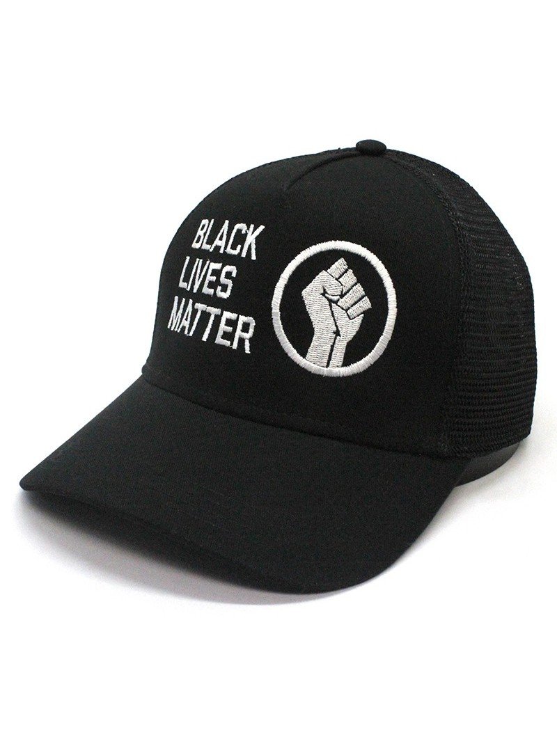 Trucker cap TOP HATS BLACK LIVES MATTER Adjustable Adult Size