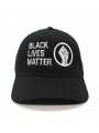 Top Hats BLACK LIVES MATTER black trucker Cap
