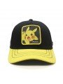 Gorra Pikachu Pokemon Capslab trucker negro amarillo