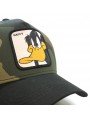 DUFFY DUCK Looney Tunes Olive/Black Trucker Cap