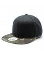 TOP HATS Snapback cap combined flat visor