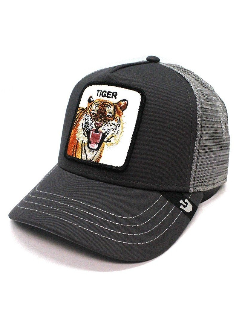 Eye of the Tiger Cap Goorin Bros | Caps with Animal Patches | 2 Colors