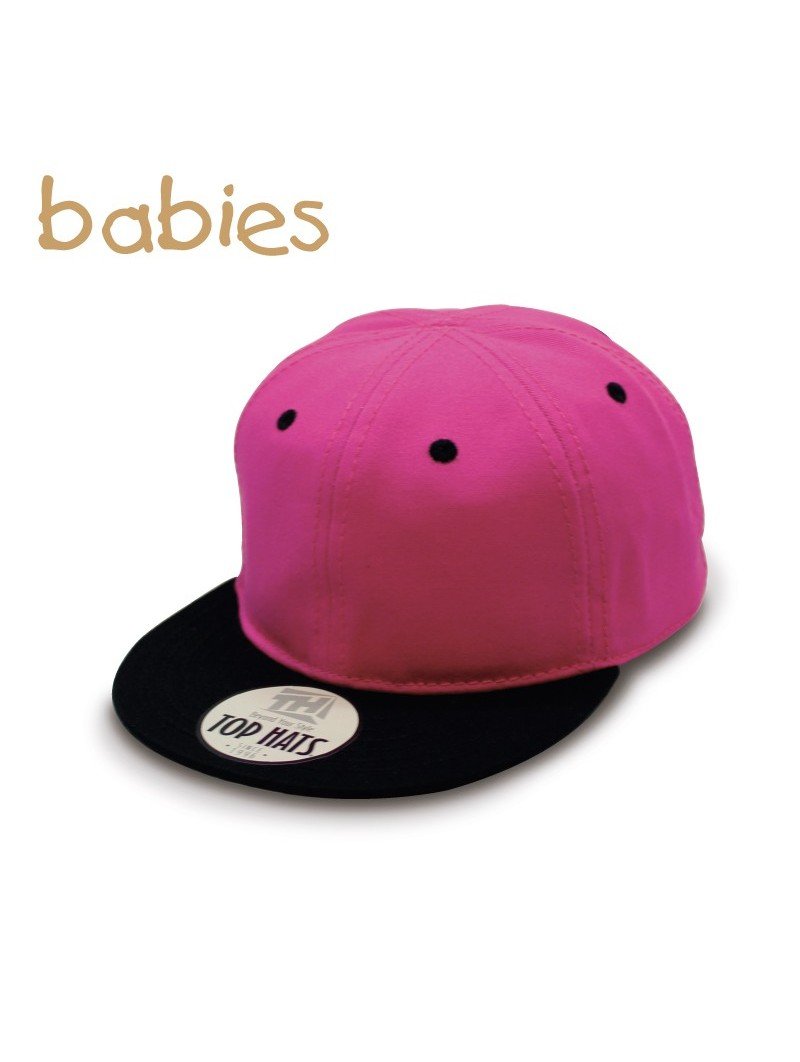Cap for Baby Top Hats Snapback gray black