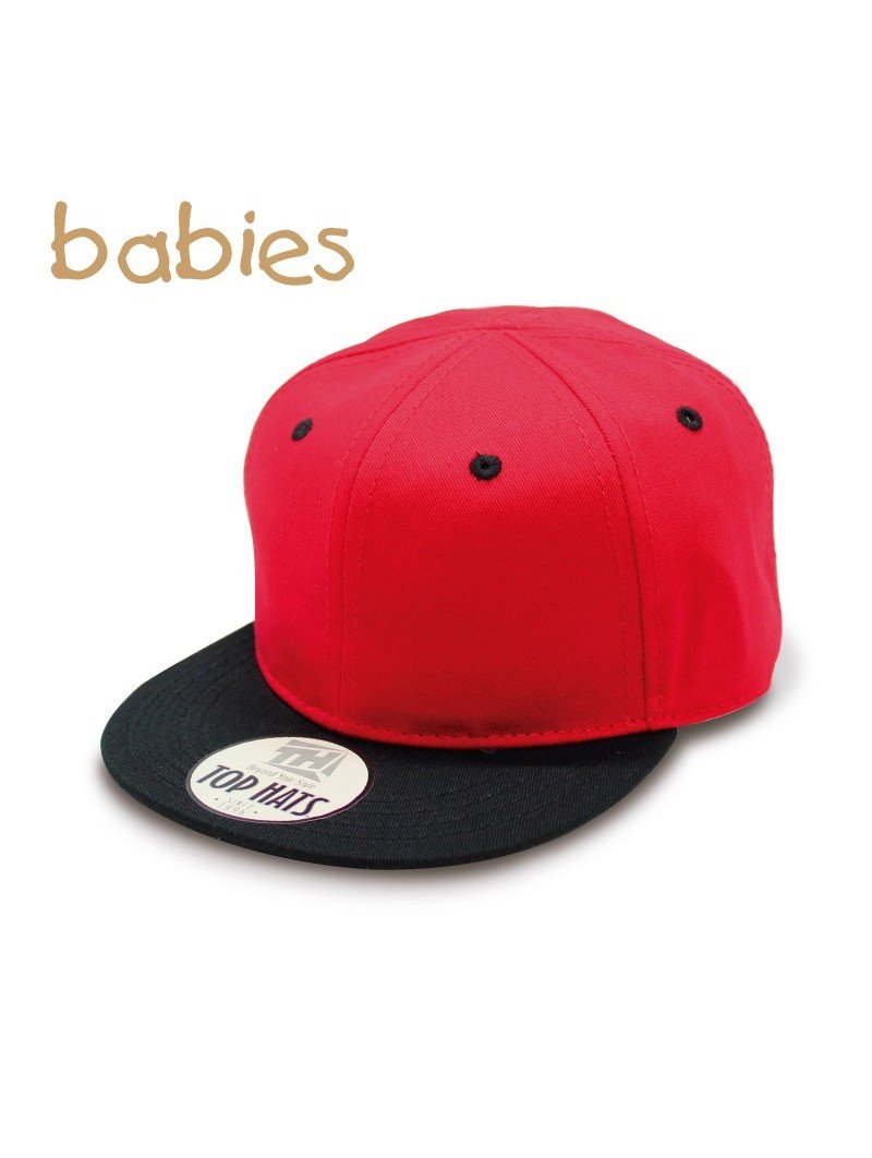 Cap for Baby Top Hats Snapback gray black