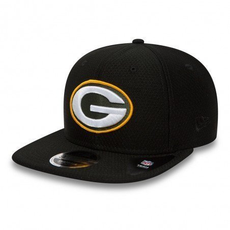 New Era Green Bay Packers Fitted Cap Kappe schwarz 94472 