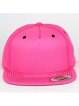 pink 6089 neon FLEXFIT Cap