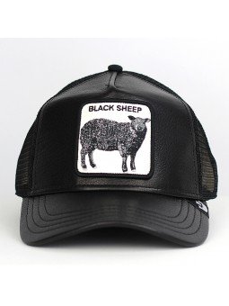 Goorin Bros Snapback Mesh Cap Black Sheep Patch Game Changer Trucker Hat 1010845 