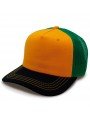 TOP HATS Rapper Cotton Customizable Cap | Combination 3 Colors