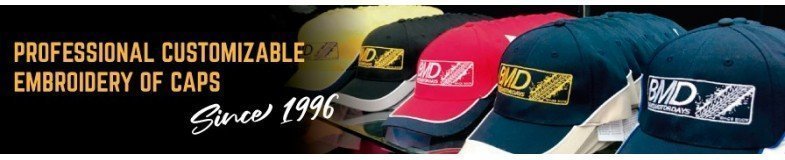 Custom Baseball Caps with your Name or Logo Embroidered